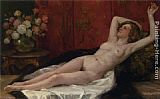 Reclining Nude by Paul Michel Dupuy